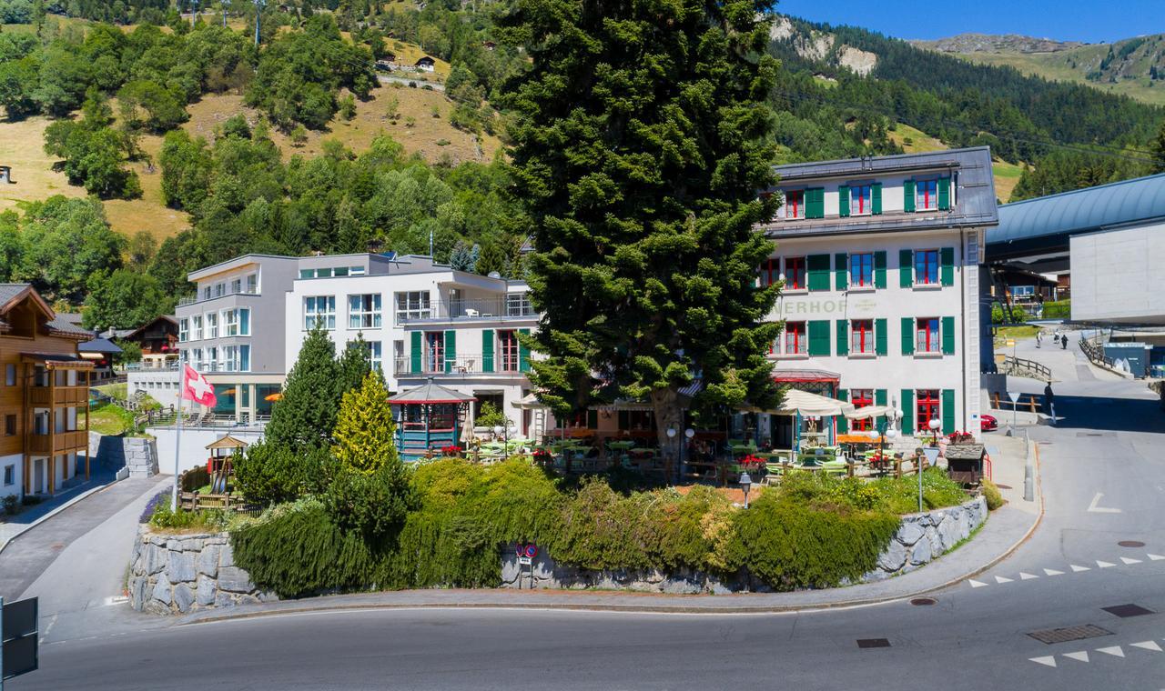 Hotel Blattnerhof Blatten bei Naters Exterior foto
